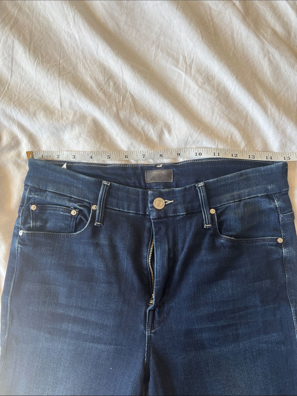 MOTHER High Waisted Looker Ankle Fray,
Tongue And Chic, 29 - Picture 8 of 10
